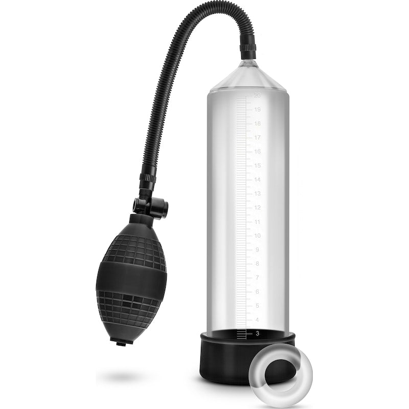 Performance VX101 Male Enhancement Pump, 2.25" x 9.5" (5.7cm x 24.1cm), Clear