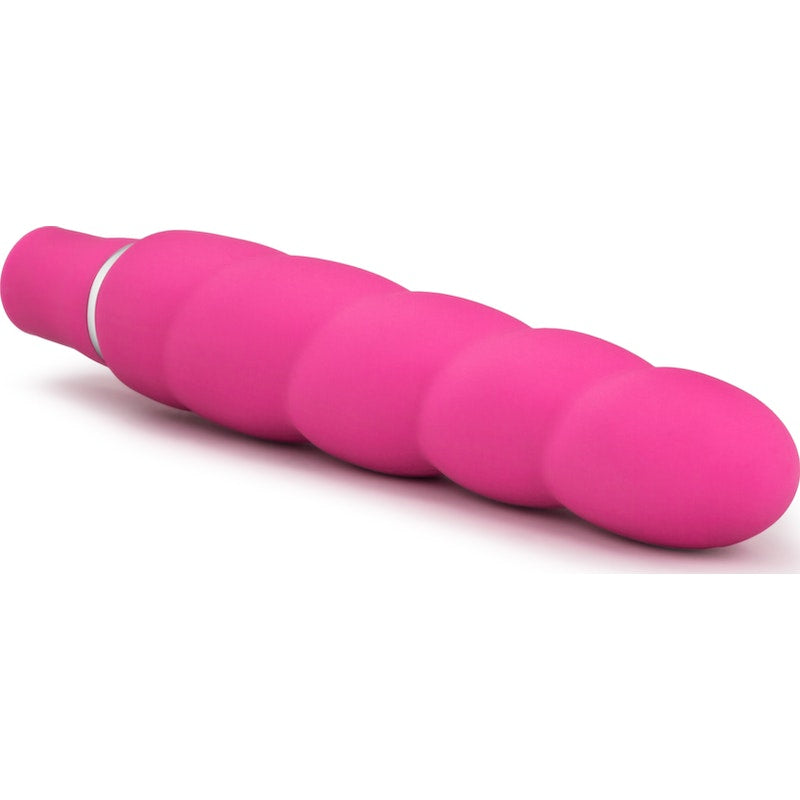 Luxe Anastasia Vibrator, 5.25"/13cm, Pink/Aqua/Blue