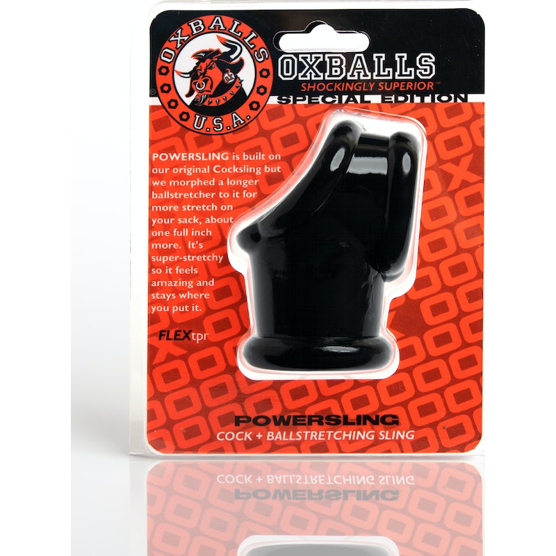 OxBalls Powersling Cocksling And Ballstretcher, Black/Purple