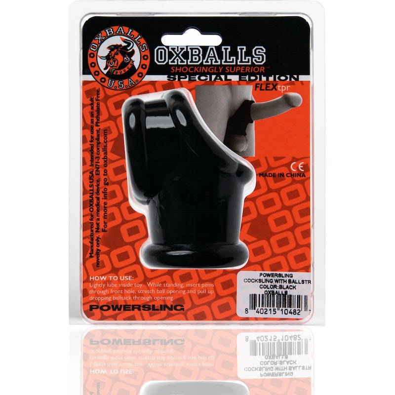 OxBalls Powersling Cocksling And Ballstretcher, Black/Purple