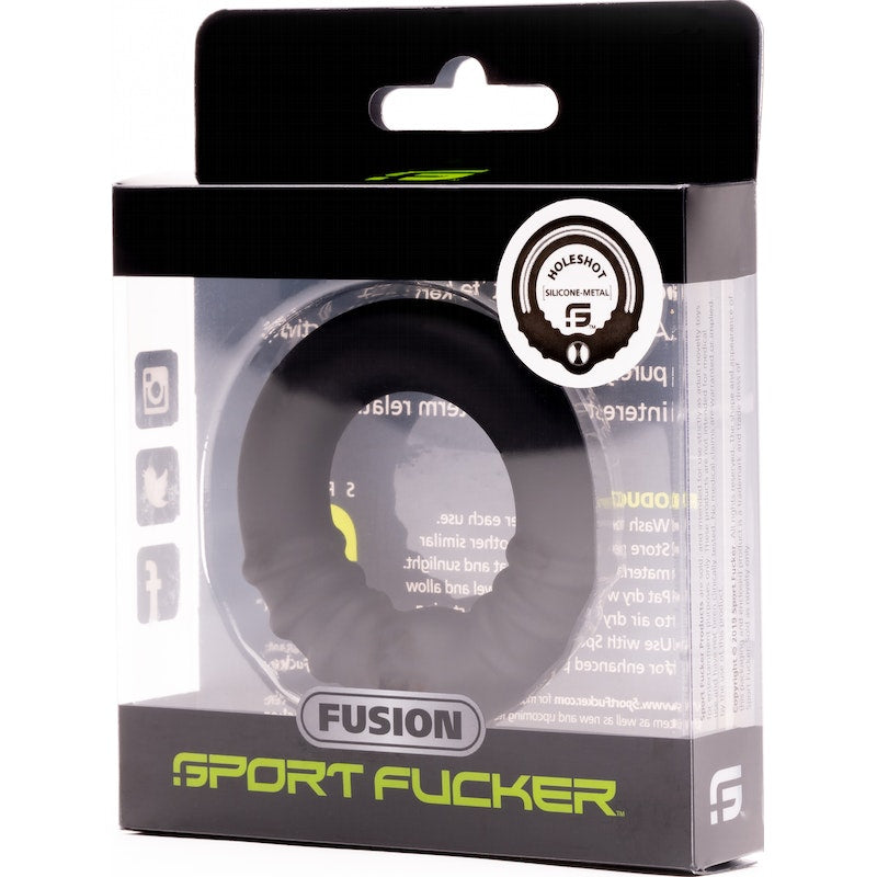 Sport Fucker HOLESHOT Fusion Ring Cockring, 32mm, Black