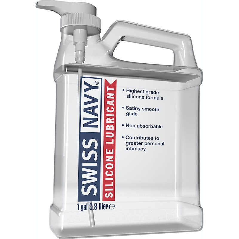 Swiss Navy Silicone Personal Lubricant 3.8L – Professional Bulk Lubricant
