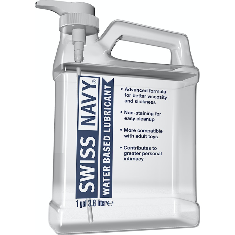 Swiss Navy Water-Based Personal Lubricant 3.8L – Premium Formula