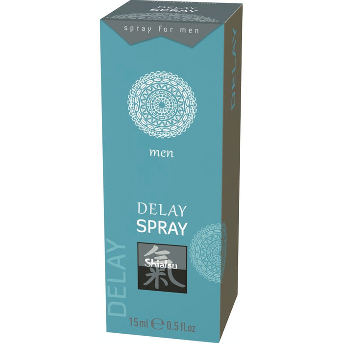 Shiatsu Delay Spray for Men, 15ml