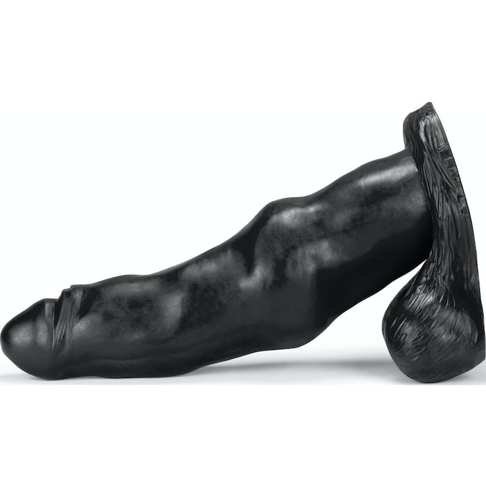 OxBalls Pit-Bull Dildo, 9.5”/25cm, Black