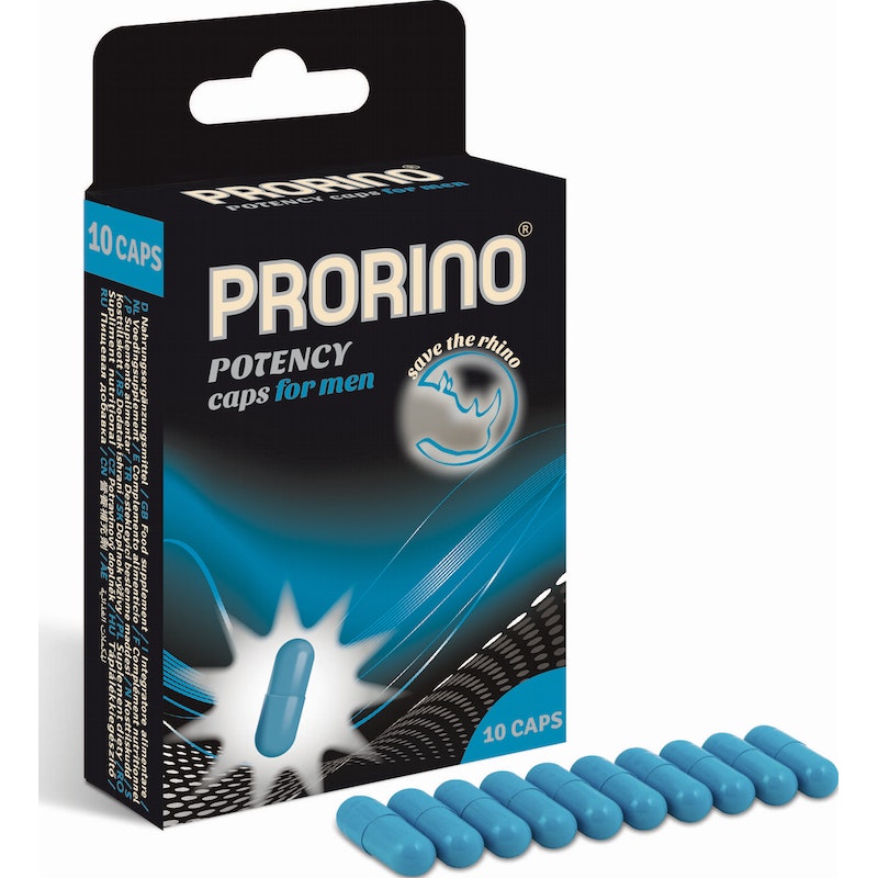 Hot Ero PRORINO Potency Caps For Men 10pk - Supplements
