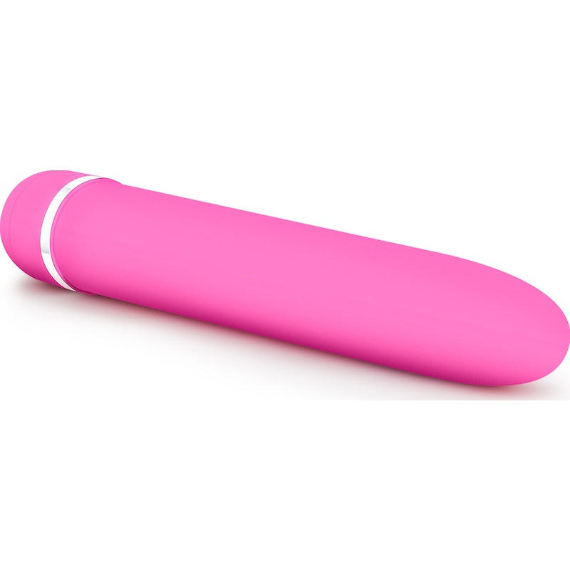 Rose Luxuriate Classic Vibrator, 7", Blue/Pink