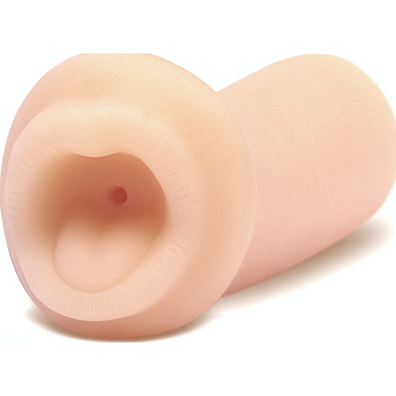 X5 Men Jasmine's Hot Mouth Masturbator, Beige