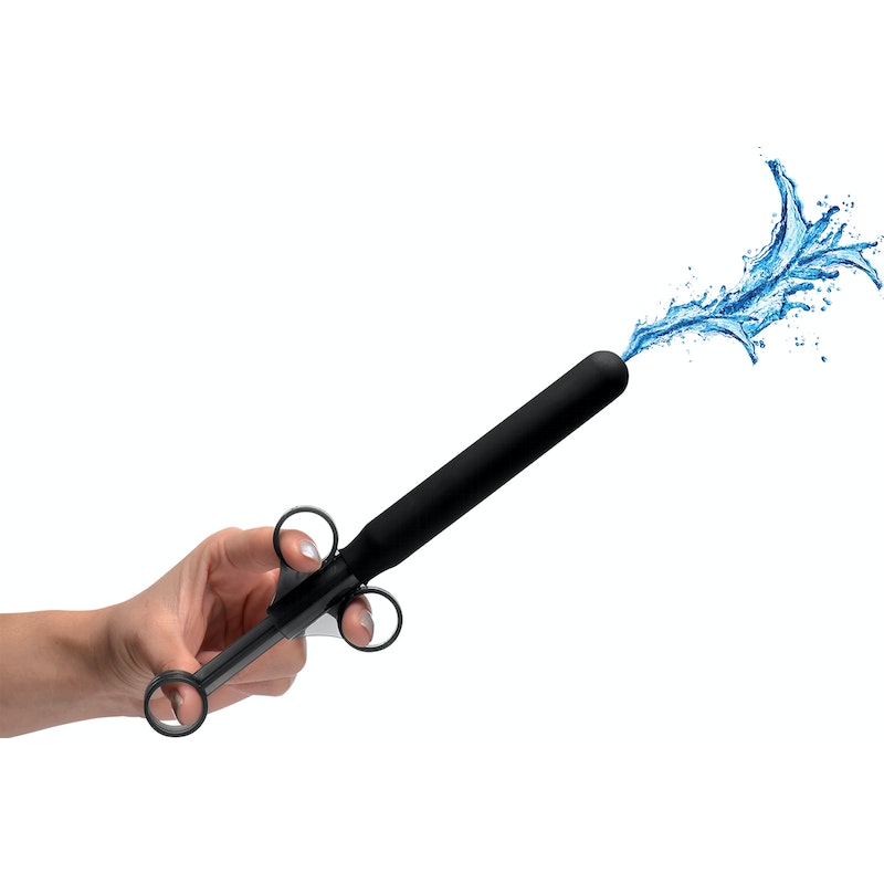 CleanStream Smooth Silicone Lubricant Launcher XL, Black