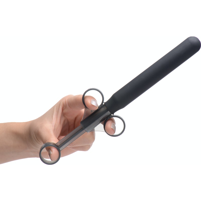 CleanStream Smooth Silicone Lubricant Launcher XL, Black