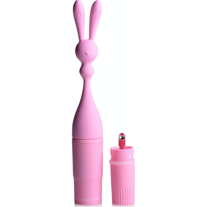 Frisky Bunny Rocket Silicone Vibrator