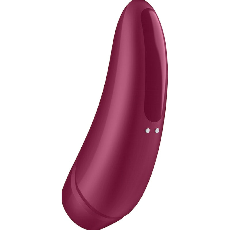 Satisfyer Curvy1+ Stimulator, Rose Red