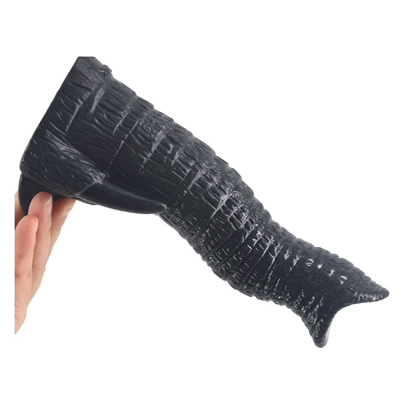 FAAK Elephant Dildo Black, 20cm