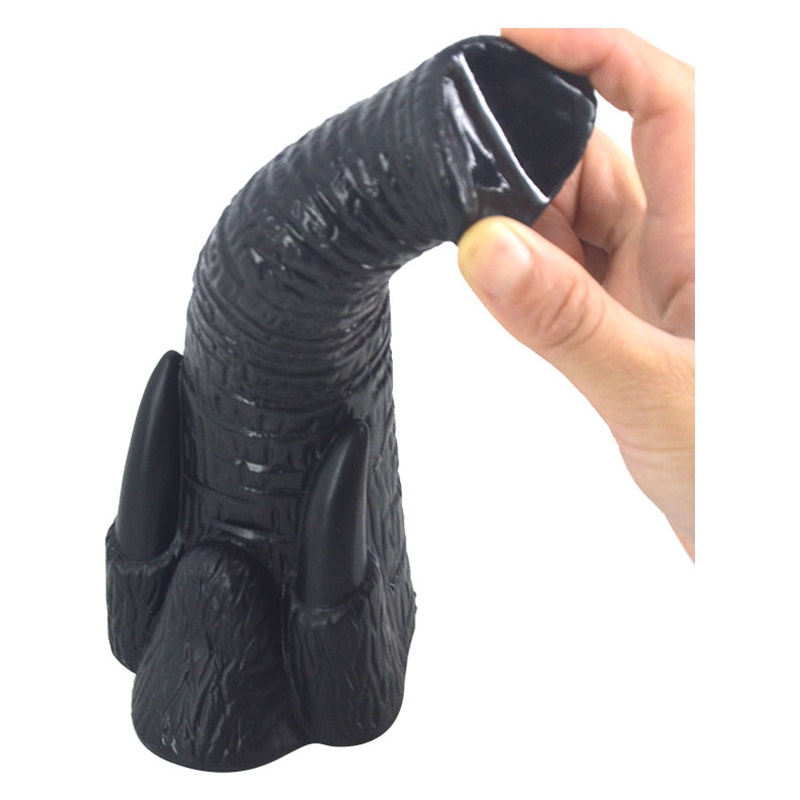 FAAK Elephant Dildo Black, 20cm