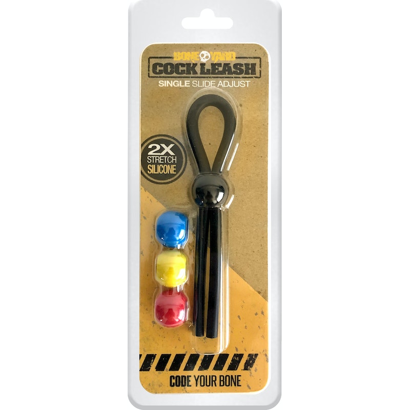 Boneyard Cock Leash Single Black