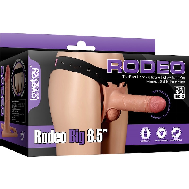 Rodeo Hollow Strapon Big 8.5in
