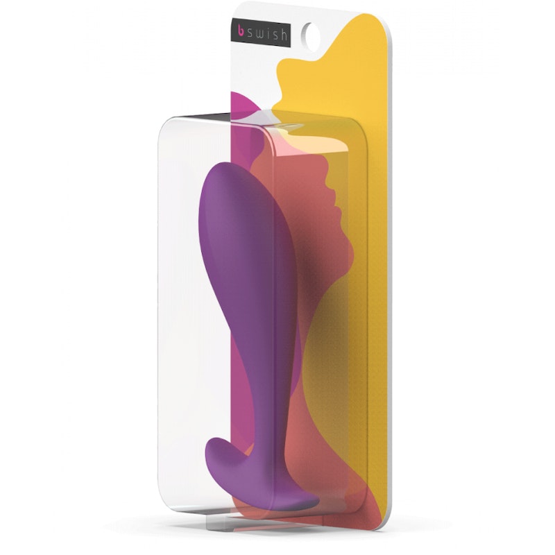 Bfilled Basic-Orchid Prostate Plug, Purple