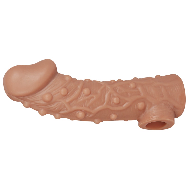 Kokos Cock Sleeve 2, Large (17.6cm), Beige