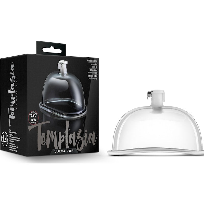 Temptasia Vulva Cup Pump, Clear