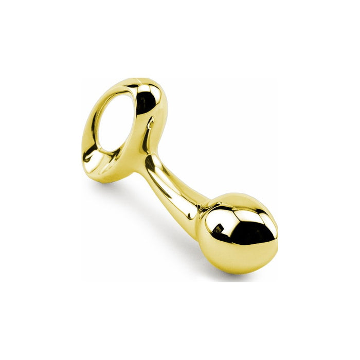Lovetoy Luxury Pure Metal Butt Plug Gold 4"/10cm