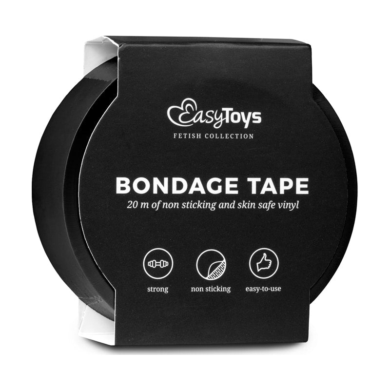 Fetish Collection Bondage Tape, 20m, Black