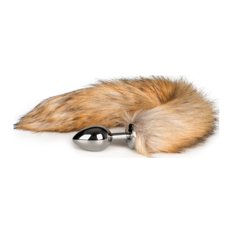 Easy Toys Fox Tail No. 2 Plug, Silver