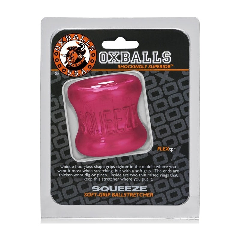 OxBalls Squeeze Ball Stretcher, Hot Pink