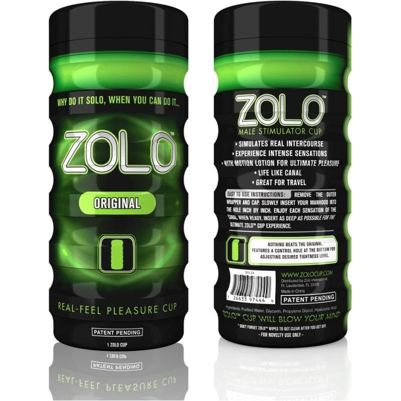 Zolo The Original Cup Masturbator, Green