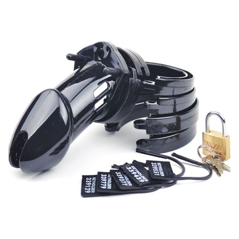 Daytona Male Chastity Kit, Black