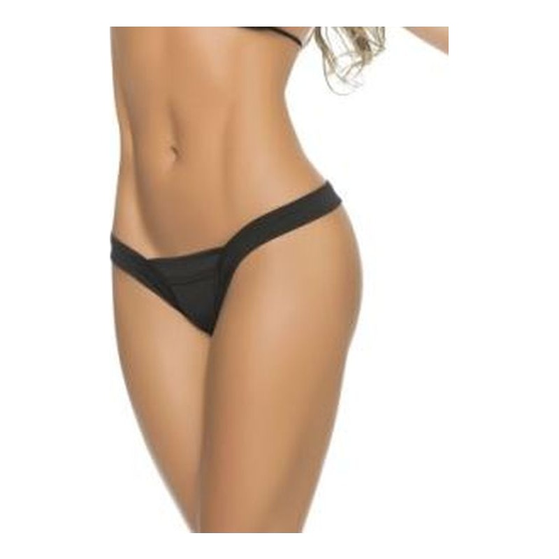 Mapale Lingerie Perfect Thong Black, White, S/M, M/L