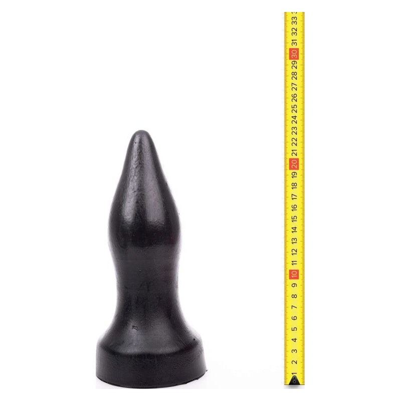HUNG System Patrol Butt Plug, 23x7cm, Black