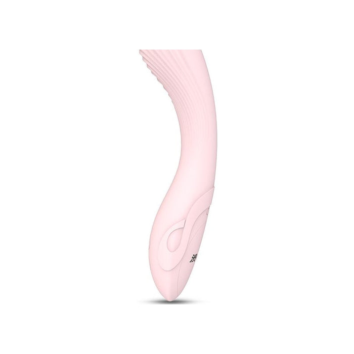 Flexible Bending Silicone Vibrator Pink 200mm - Drywell