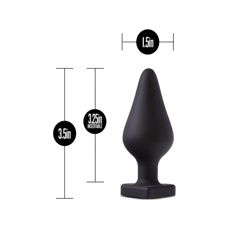 Temptasia Spank Me Butt Plug, Black