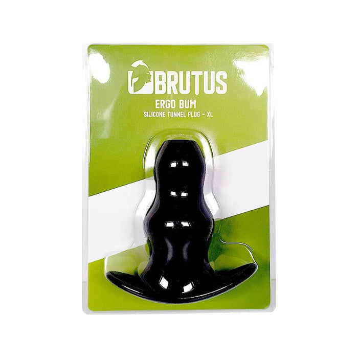 Brutus Ergo Bum Tunnel Plug, XL, Black