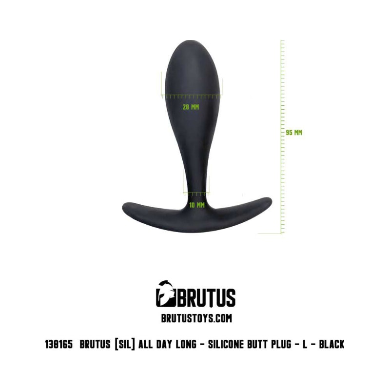 Brutus All Day Long Butt Plug L