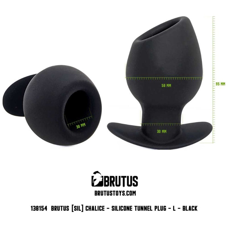 Brutus Chalice Tunnel Butt Plug L