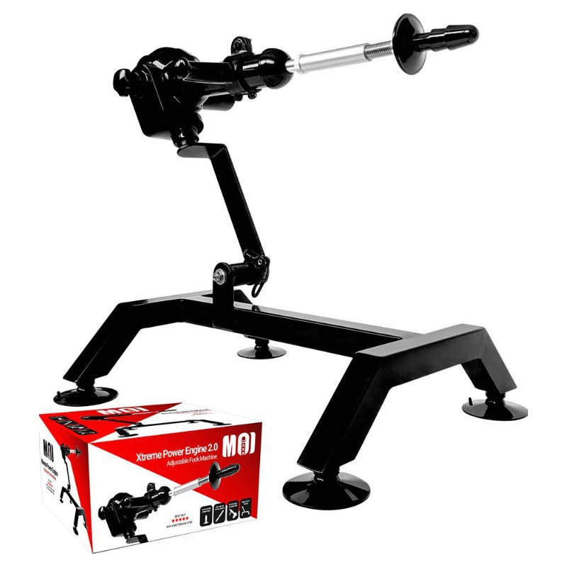 Brutus MOI Xtreme Adjustable Fuck Machine 2.0, Black