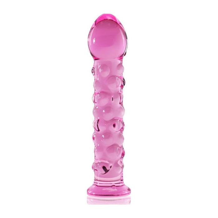 Lovetoy Glass Romance 2 Pink 7in