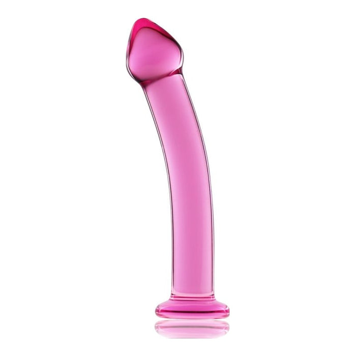 Lovetoy Glass Romance 3 Pink 7.5in