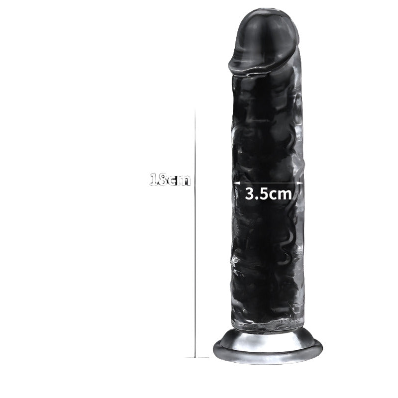 Lovetoy Clear Dildo 7in (17.8cm)