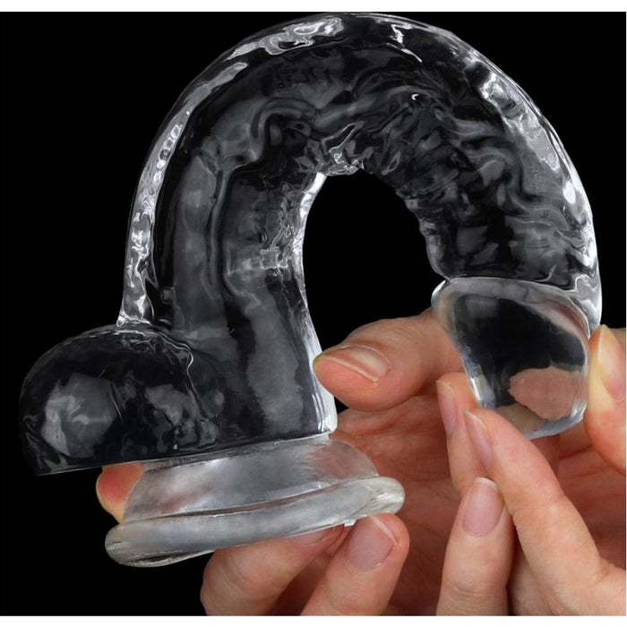 Lovetoy Flawless Dildo 7.5in/19cm, Clear