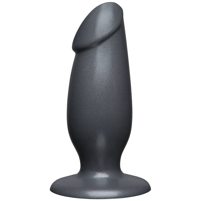 American Bombshell Fat Man Butt Plug, Gun Metal