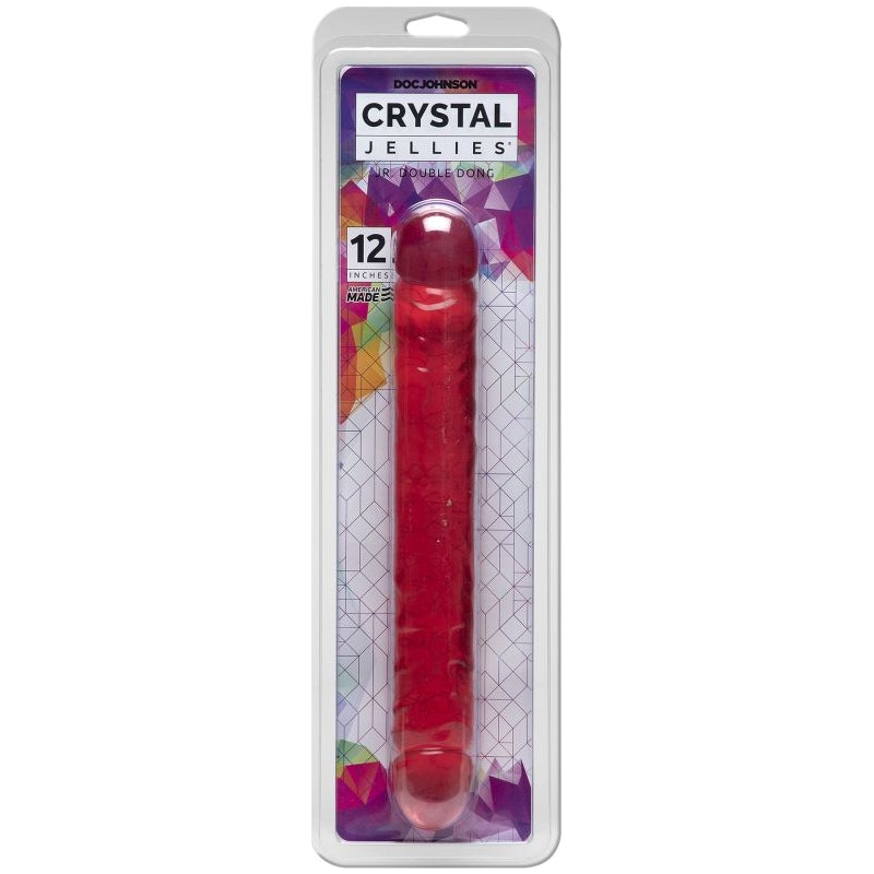 Doc Johnson 12"/30cm Jr. Double Dong Pink