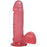 Doc Johnson 7"/18cm Realistic Cock With Balls Pink