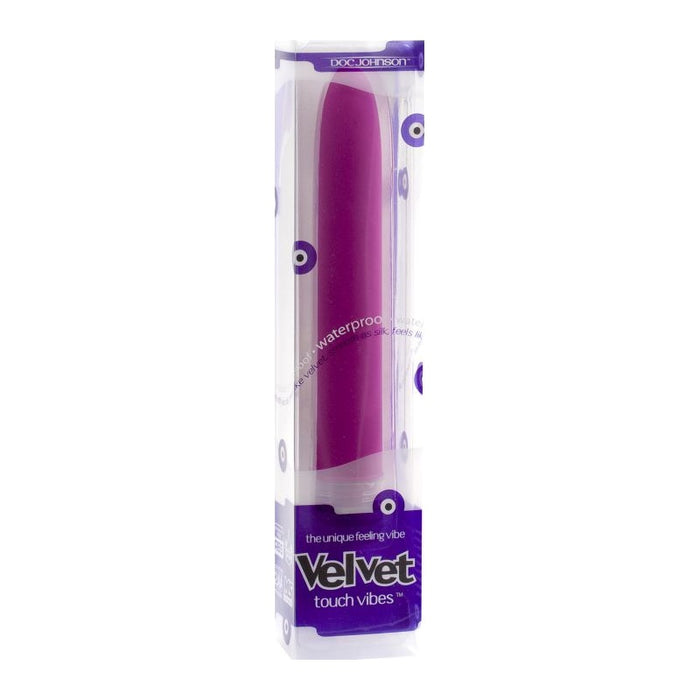 Doc Johnson Velvet Touch Vibrator, Magenta