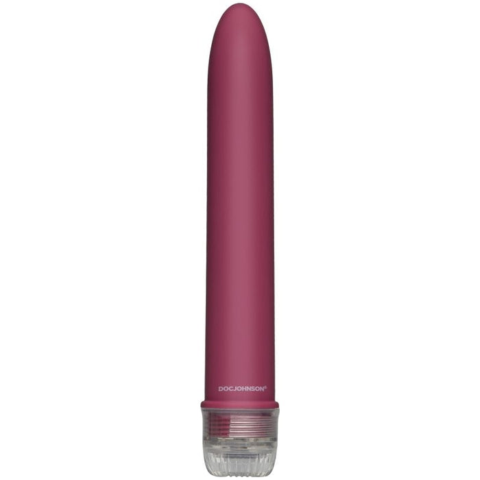 Doc Johnson Velvet Touch Vibrator, Plum