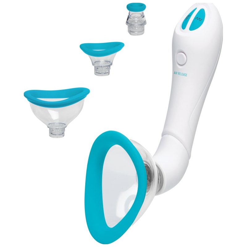Doc Johnson Bloom Intimate VIbrating Body Pump, White