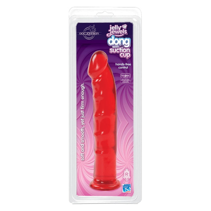 Dong With Suction Cup Ruby