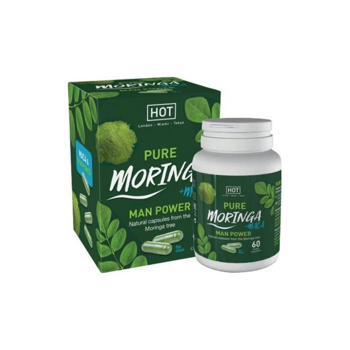 HOT Moringa Man Power Men, 60pk -  Libido Supplements