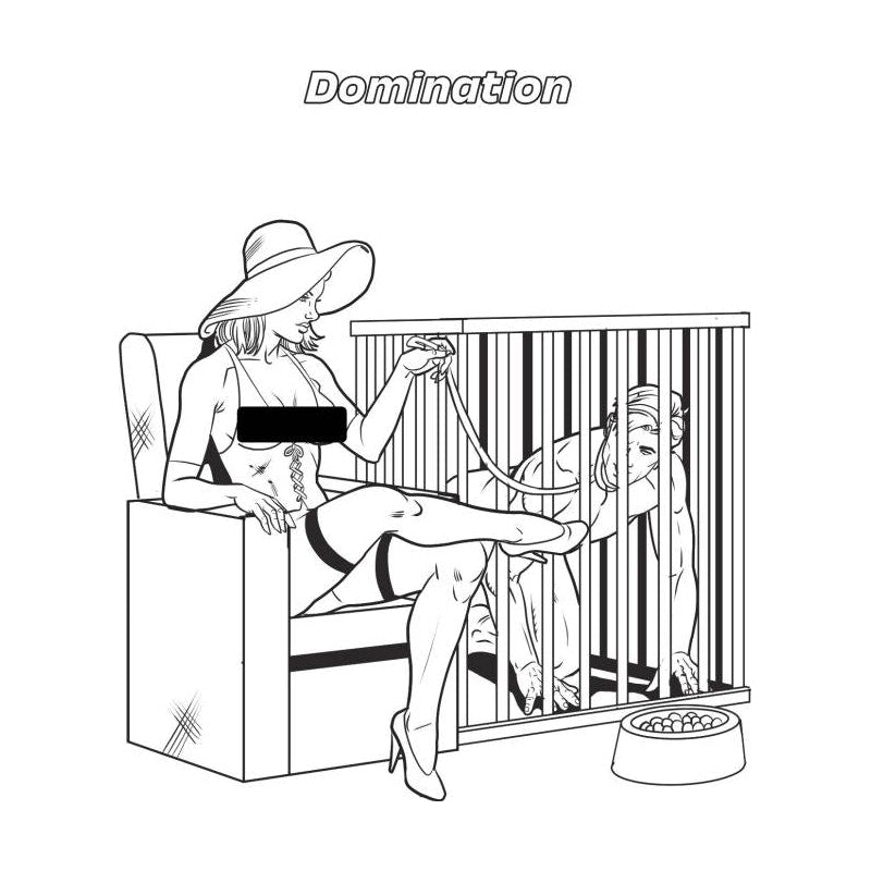 Fetishes Are Fun Colouring Book - Wood Rocket